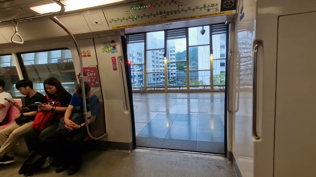 SINGAPORE(20255)SMRT TRAIN RIDES from KHATIB STN to SEMBAWANG STATION | FULL JOURNEY 🚉🚈🇸🇬