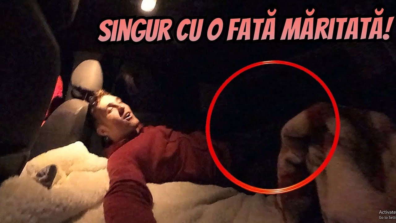 SINGUR cu O *FATA MARITATA* IN MASINA