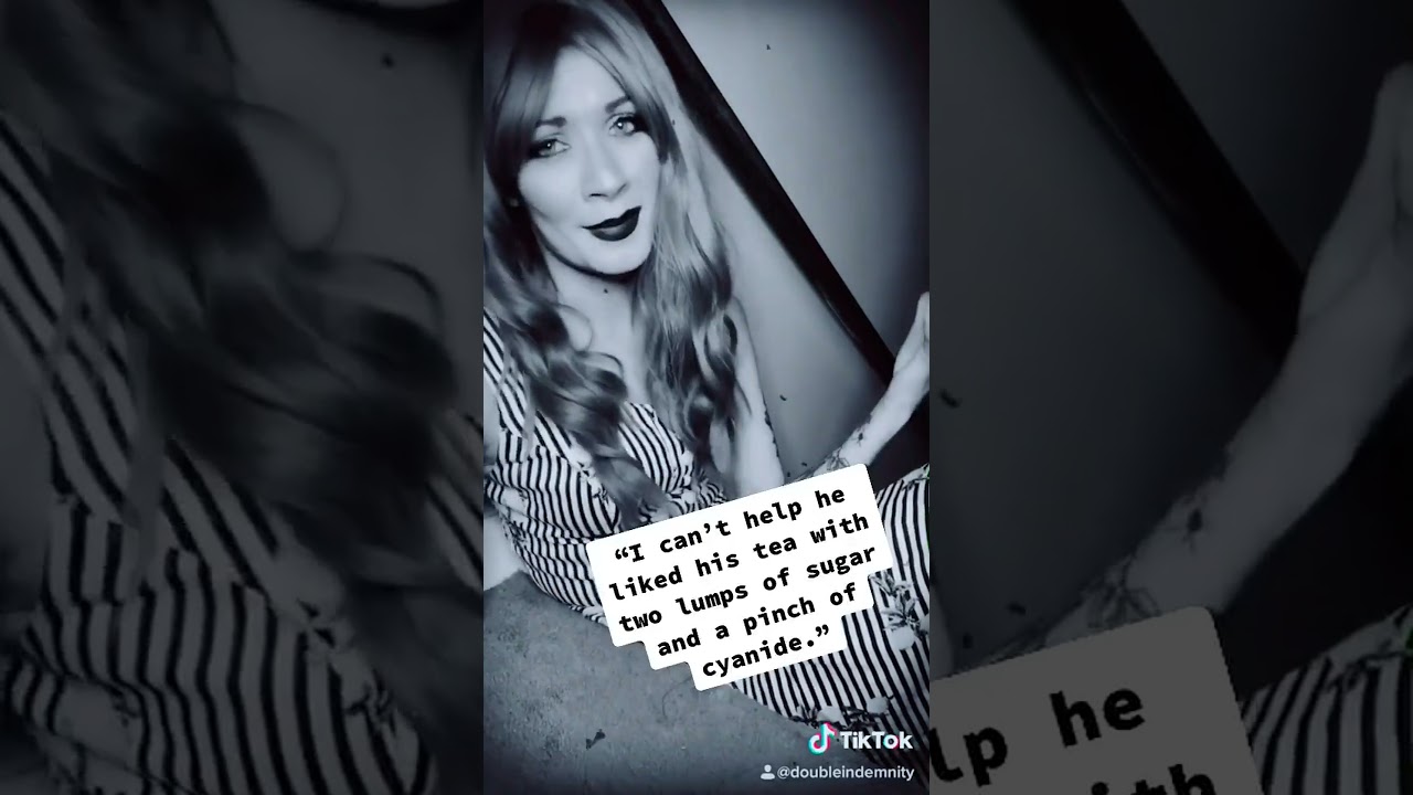 Sip Tea Morticia-Style: Dark Elegance #exes #pinup #filmnoir #halloween