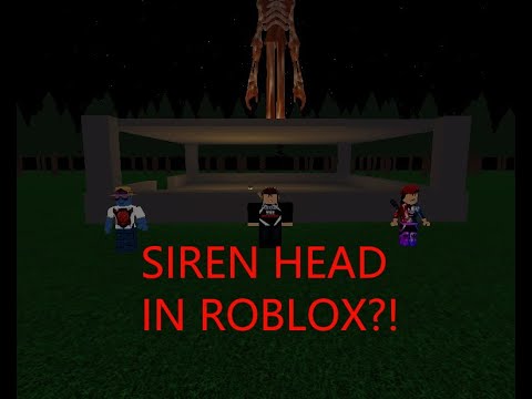 SIREN HEAD IN ROBLOX?!