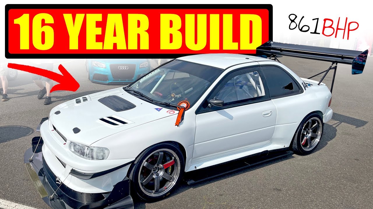 SIXTEEN Year BUILD 🔥 | HOME BUILT Subaru IMPREZA Time Attack AERO Monster🔥