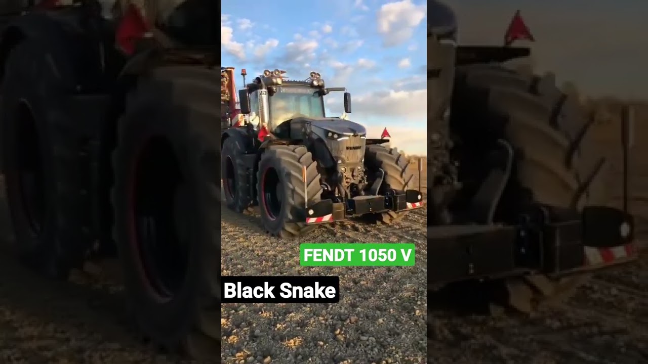 Siyah Fendt 1050 vario şanzıman