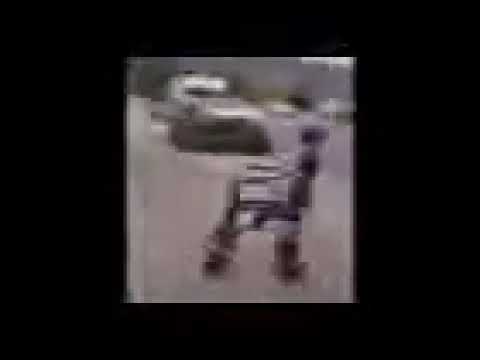 skeleton on a wheelchair