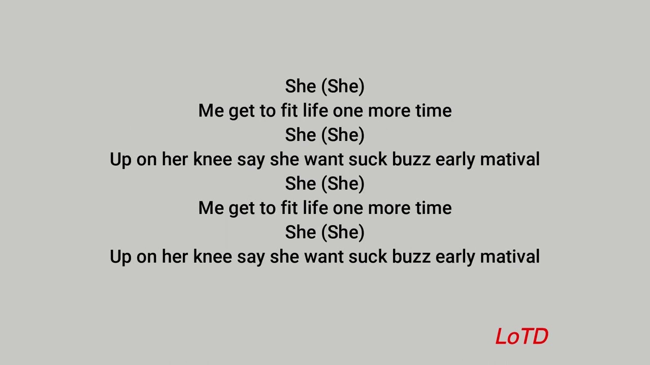 Skeng - She (lyrics)