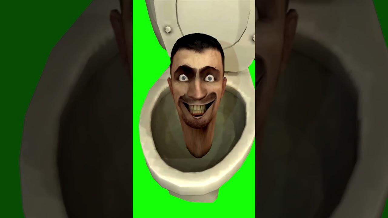 Skibidi Toilet - Green Screen
