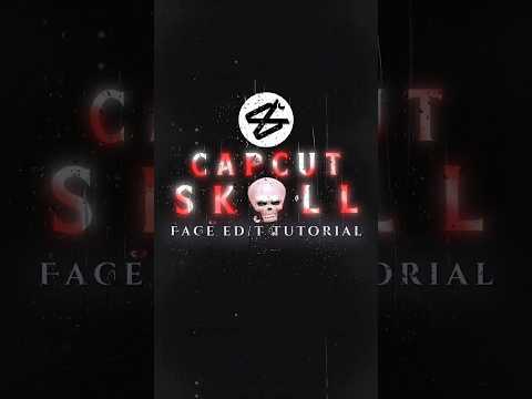 Skull Face Edit Tutorial 💀🔥| Capcut Tutorial #shorts #capcuttutorial