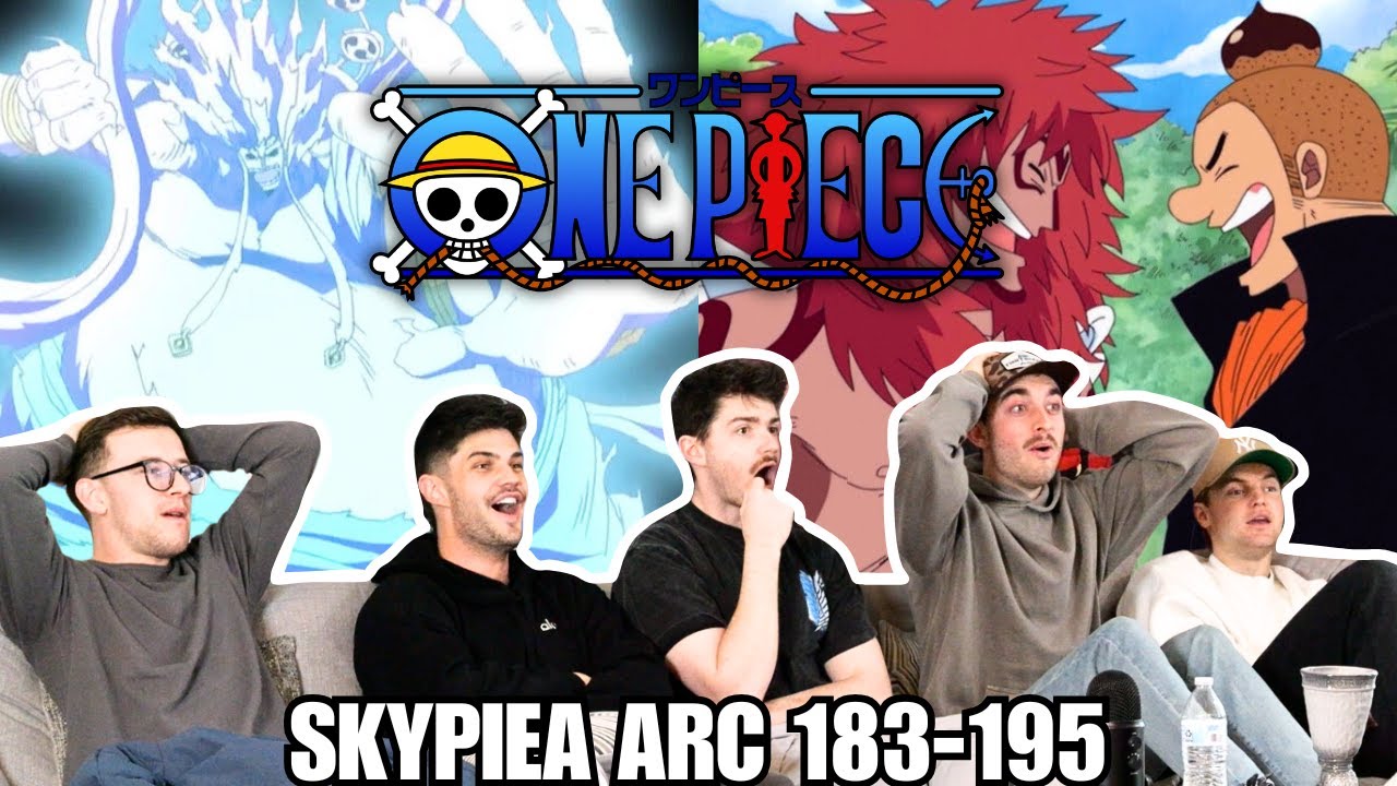 SKYPIEA FINALE WAS CINEMA...One Piece Episode 183-195 | Reaction/Review