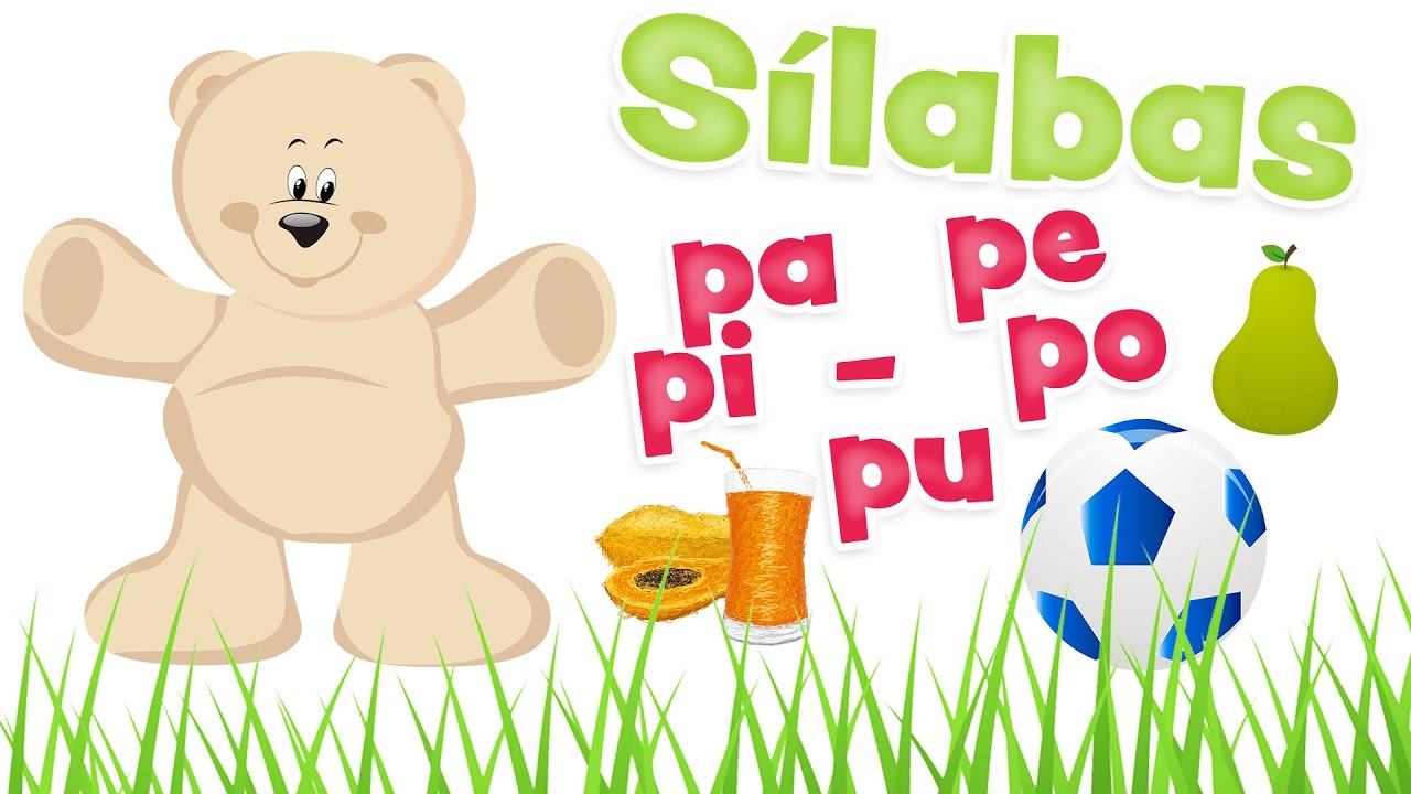 Sílabas PA PE PI PO PU y palabras con la LETRA P - Aprender vocabulario