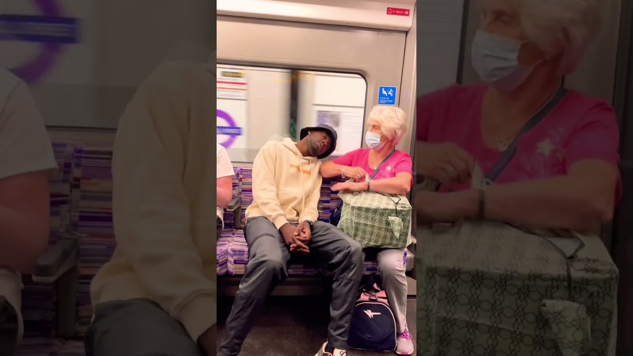 Sleeping on people prank 😇