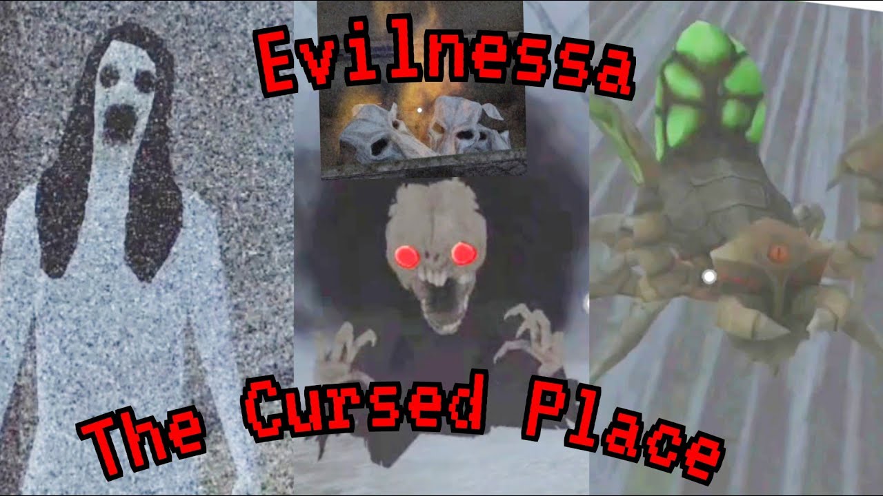 Slendrina's sister ? Evilnessa The Cursed Place gameplay