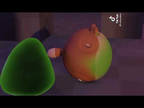 Slime filling a furry belly