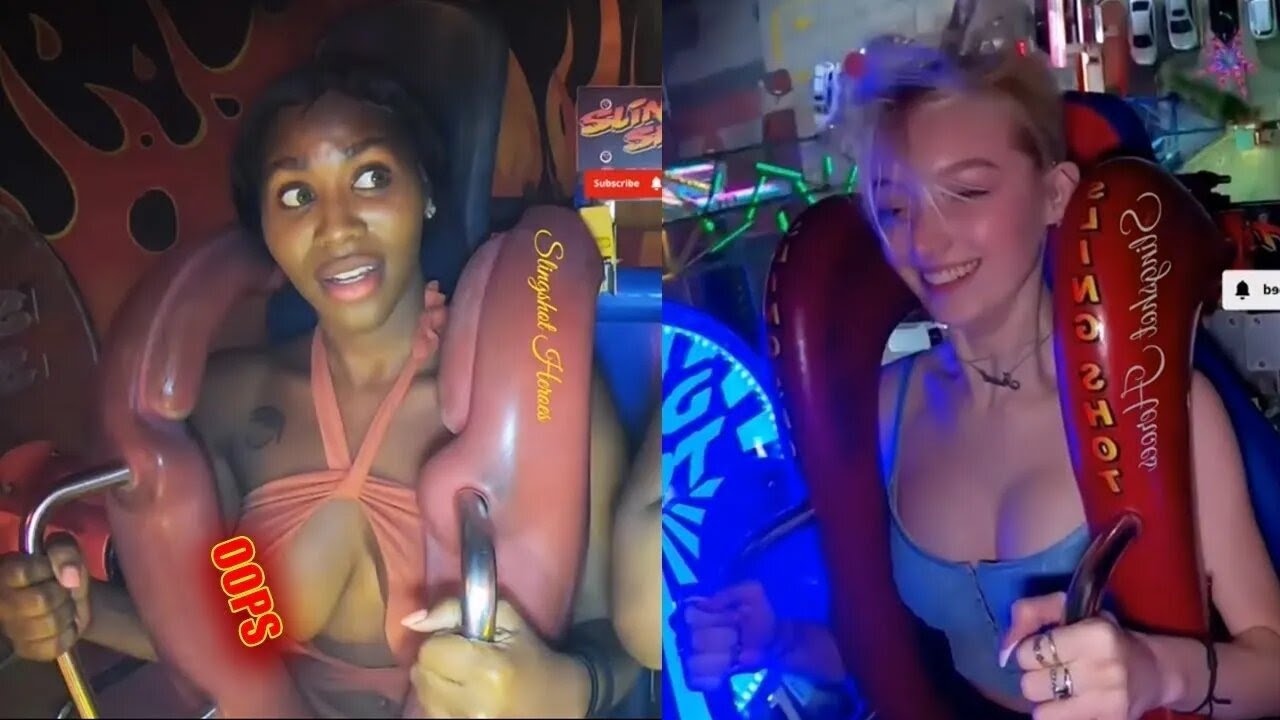 Slingshot Ride Girl Fail Compilation | Funny and Shocking Moments #021