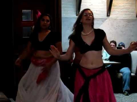 Slow motion Belly Dance, brunch at Balliceaux