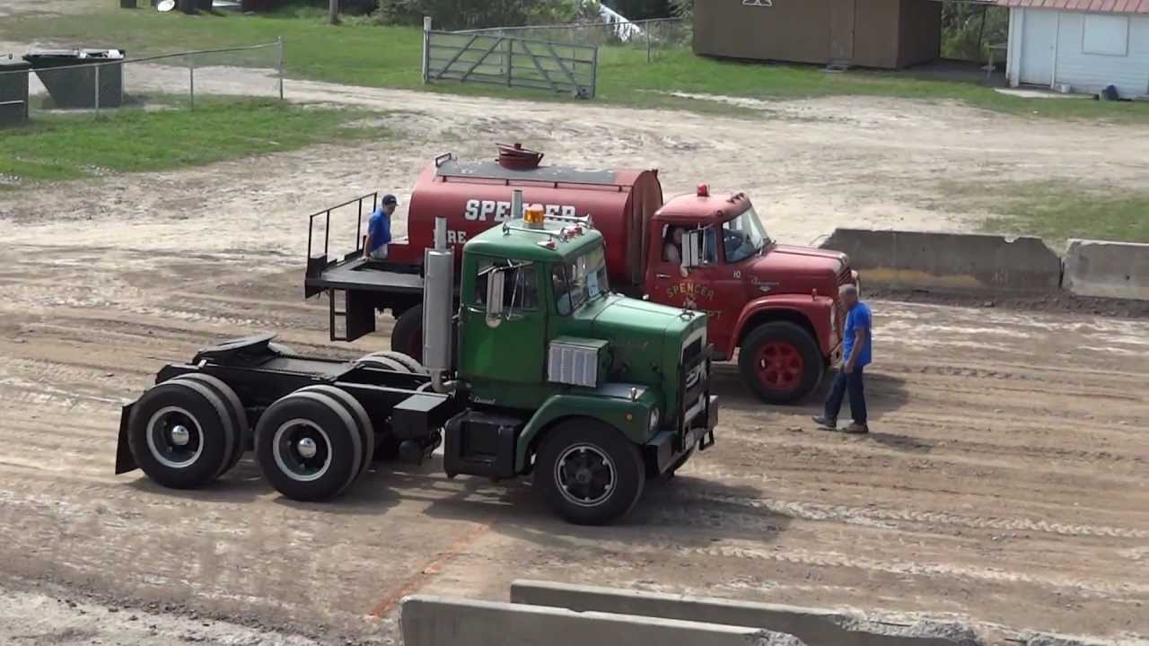Slow Truck Racing at Harford, PA 2012
