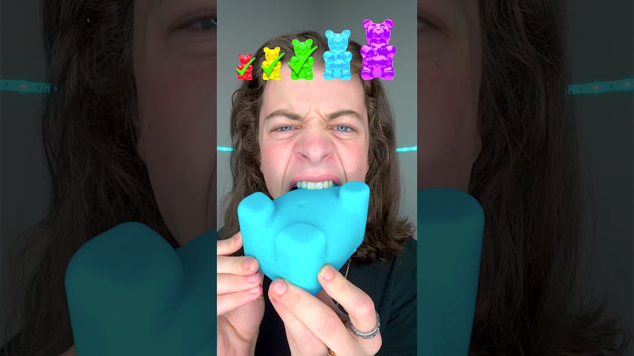 Small, Big, Giant Rainbow Gummy Bears!? 🤤