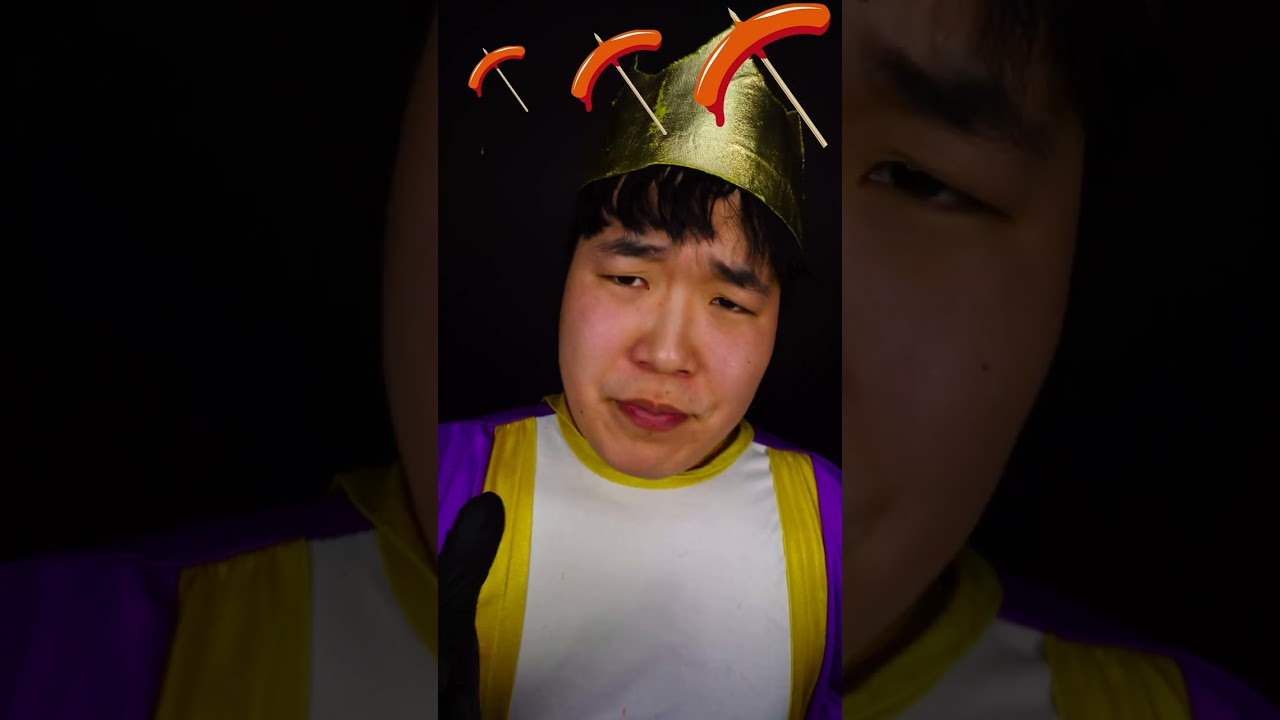 SMALL MEDIUM BIG Emoji FOOD CHALLENGE | Spicy Tteokbokki Mukbang ASMR #shorts