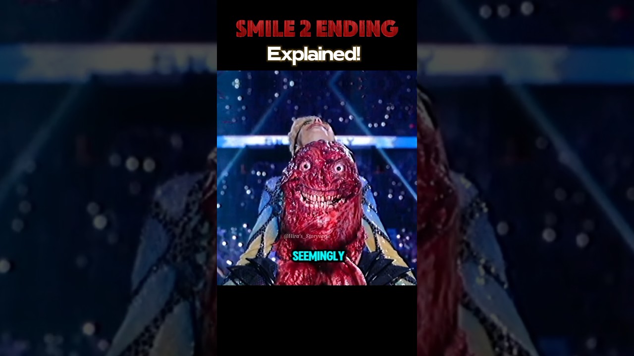 Smile 2 ending explained | scary videos | horror #shorts #smile #smile2 #scary #horror #horrormovies