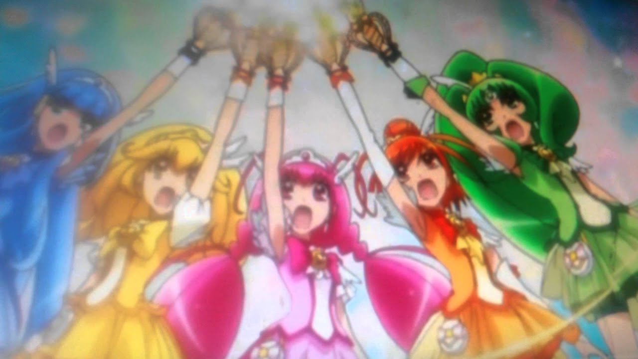 Smile Precure Cure Flower Transformation Ep 44