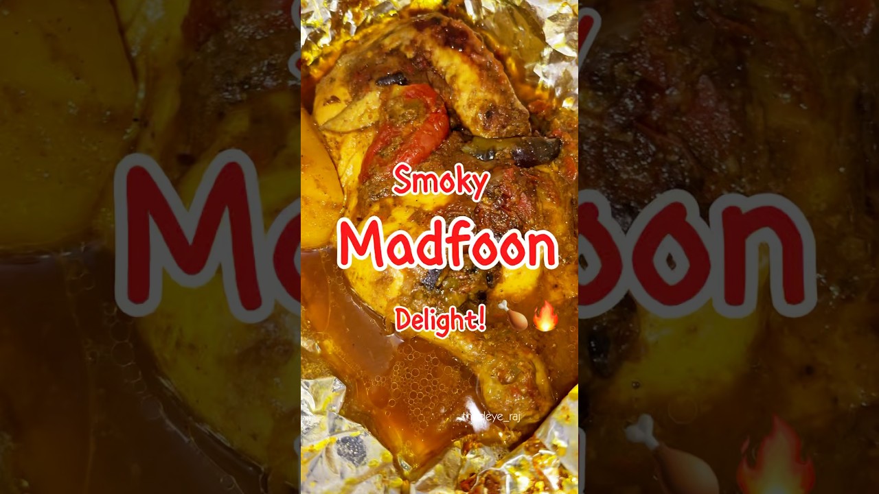 Smoky Madfoon Delight! 🍗🔥 #mandi #madfoon #foodshorts #mallu #shorts
