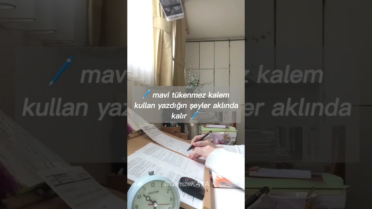 Sınava nasıl çalışılır ❤