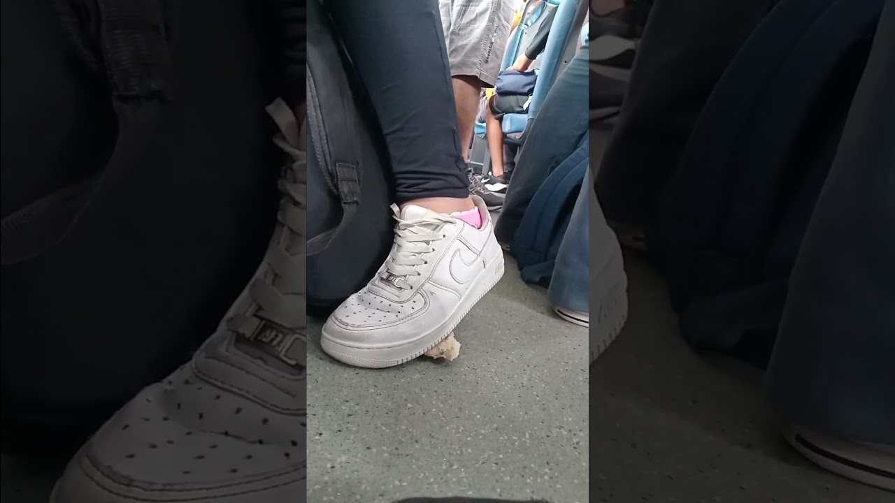 Sneakers Candid Crushing #crushing #trample #sneakerscrushing