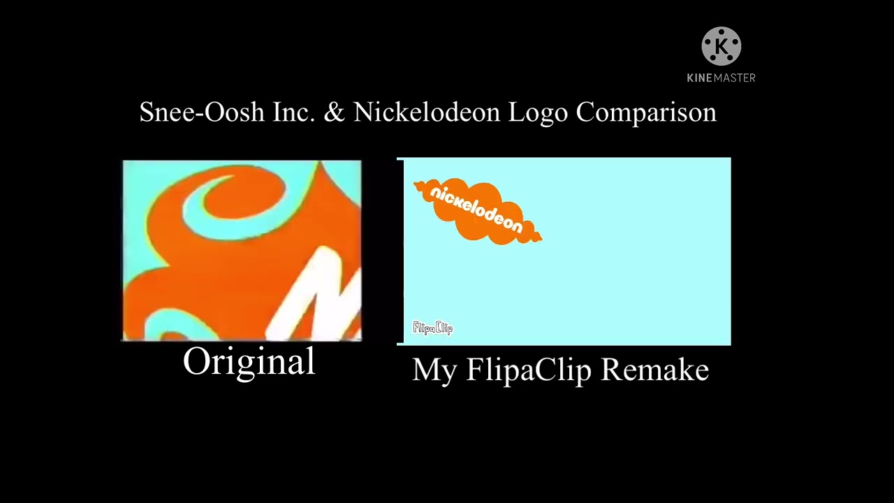 Snee-Oosh Inc./Nickelodeon Logo Comparison
