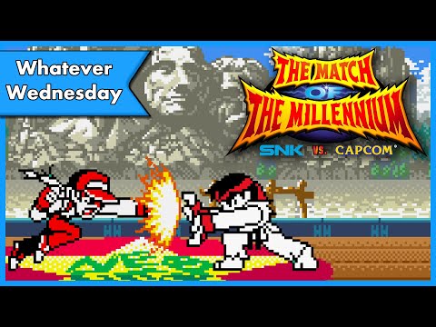 SNK vs. Capcom: The Match of the Millenium - Ryu & Terry Tag Team in Tourney Mode!