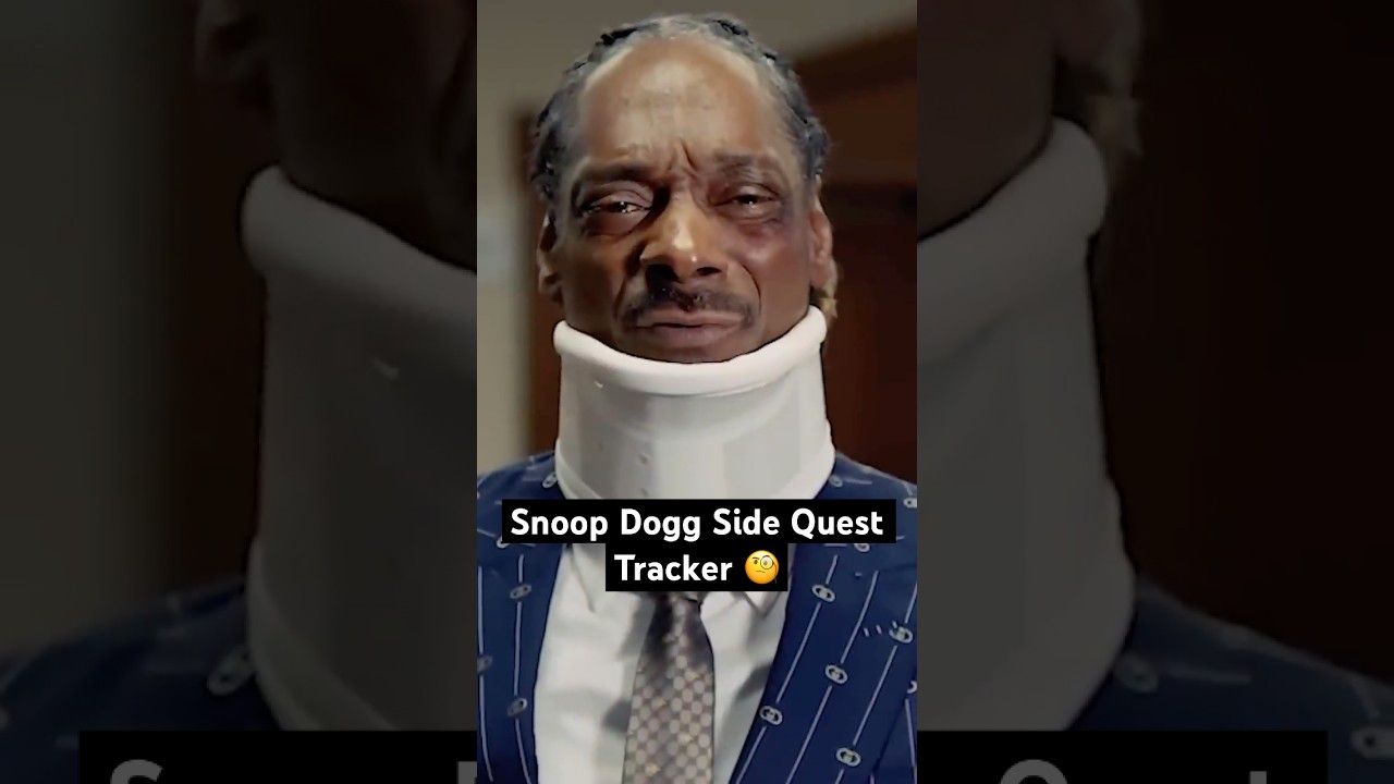 Snoop Dogg Side Quest Tracker 🧐
