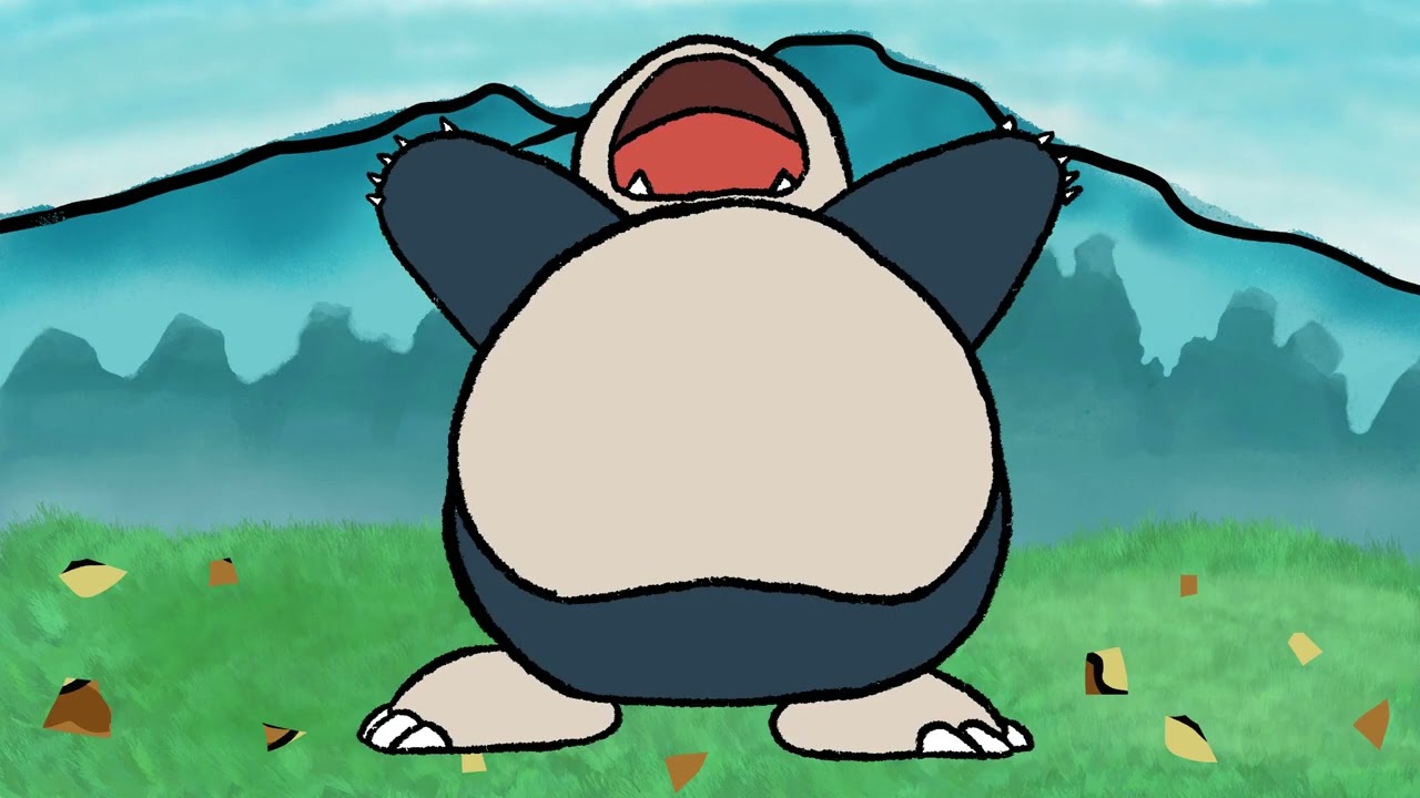 Snorlax - Pokemon Animation