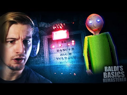 SO BALDI TRAPPED US IN HIS BASEMENT. || Baldi's Unreal Basics (CHAPTER 1 + 2 Update)