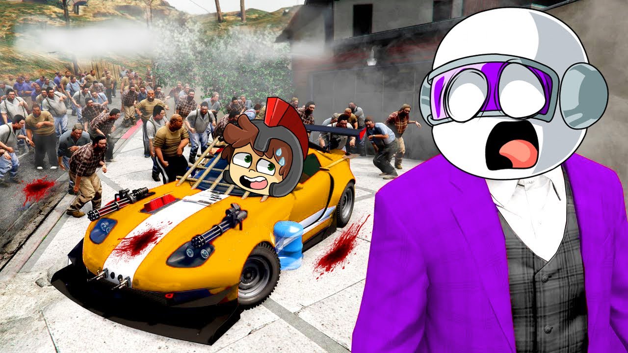 Sobreviviendo a 7,579,184 ZOMBIES en GTA V!