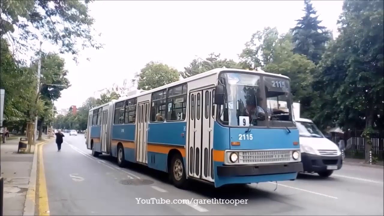 Sofia Trolleybus Ikarus 280.92 GANZ #2115