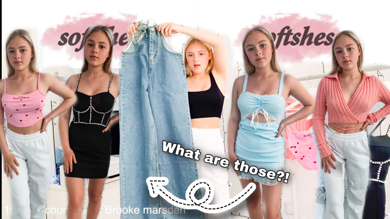 Softshes Haul | longest jeans in the world | cute dresses tho