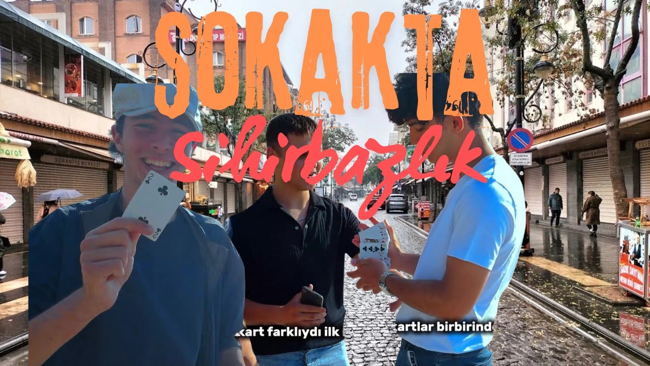 SOKAKTA KART SİHİRBAZLIĞI 🤔🃏🎩