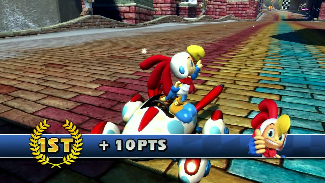 Sonic & Sega All-Stars Racing (PS3) Billy Hatcher Racing In Egg Cup (Expert)
