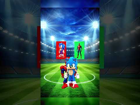 Sonic and Spiderman Which one is better #sonic #spiderman