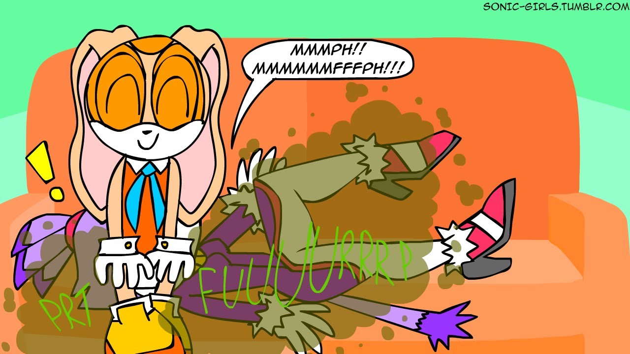 Sonic Girls Farting Comics: Little White and Green Lies (voiced)