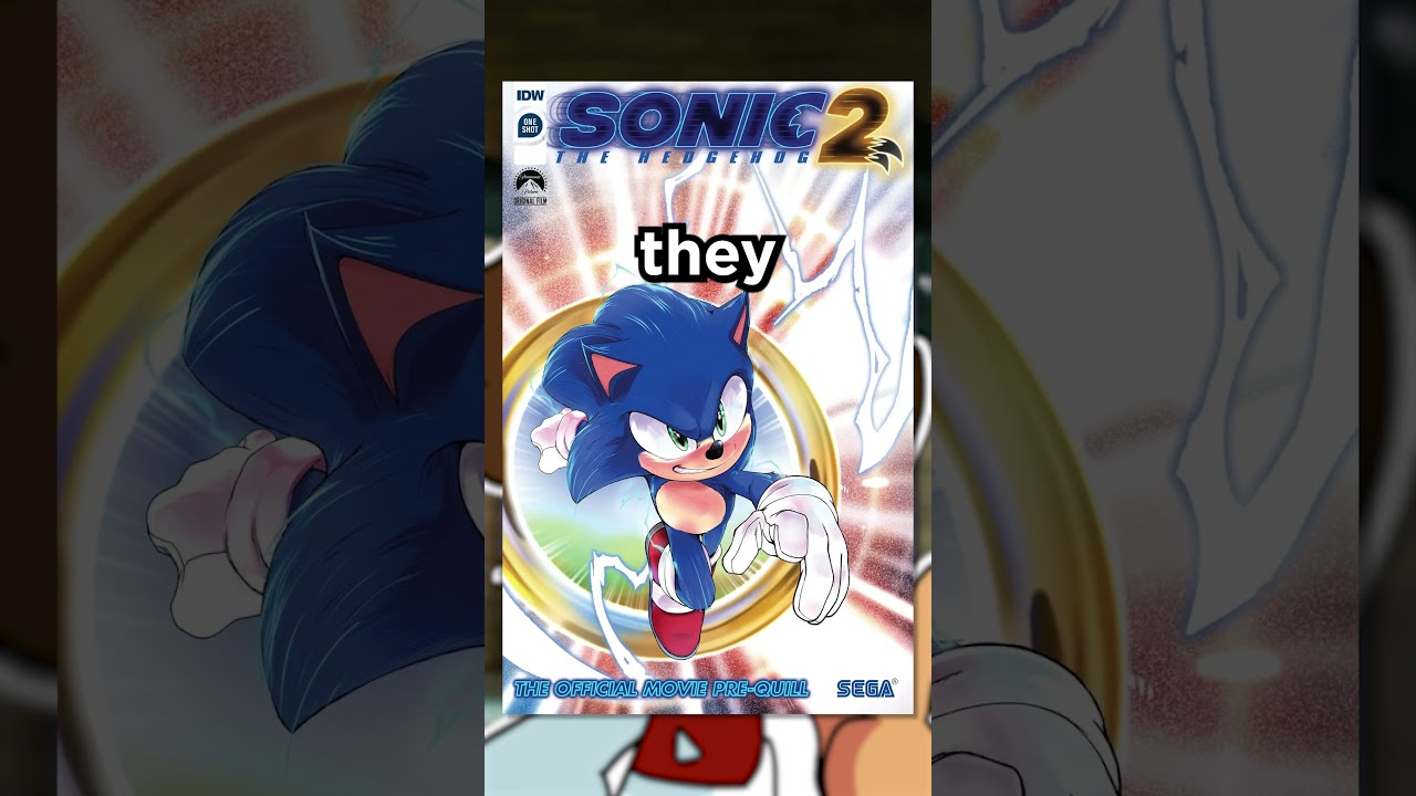 Sonic Movie's DELETED LIZARD Villain #short