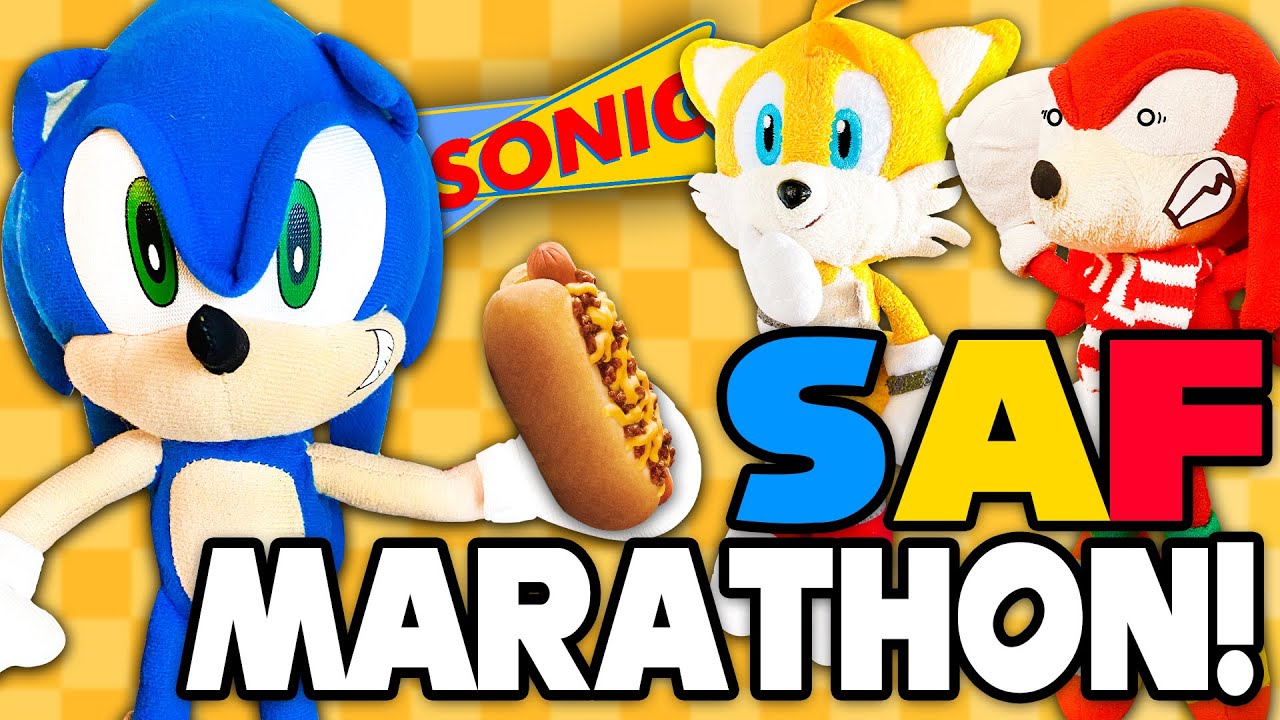 Sonic Plush MARATHON 4! - Sonic and Friends