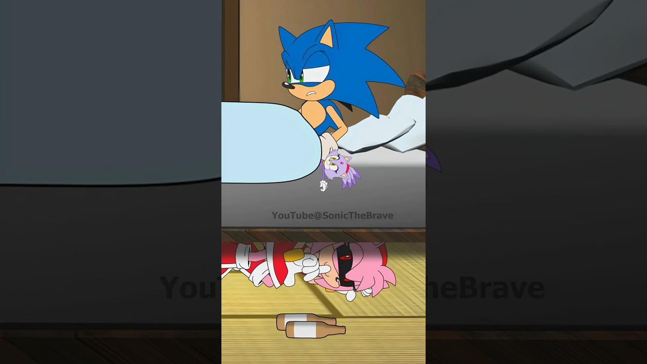 SONIC vs AMY.EXE ROSE #sonic #sonicthehedgehog