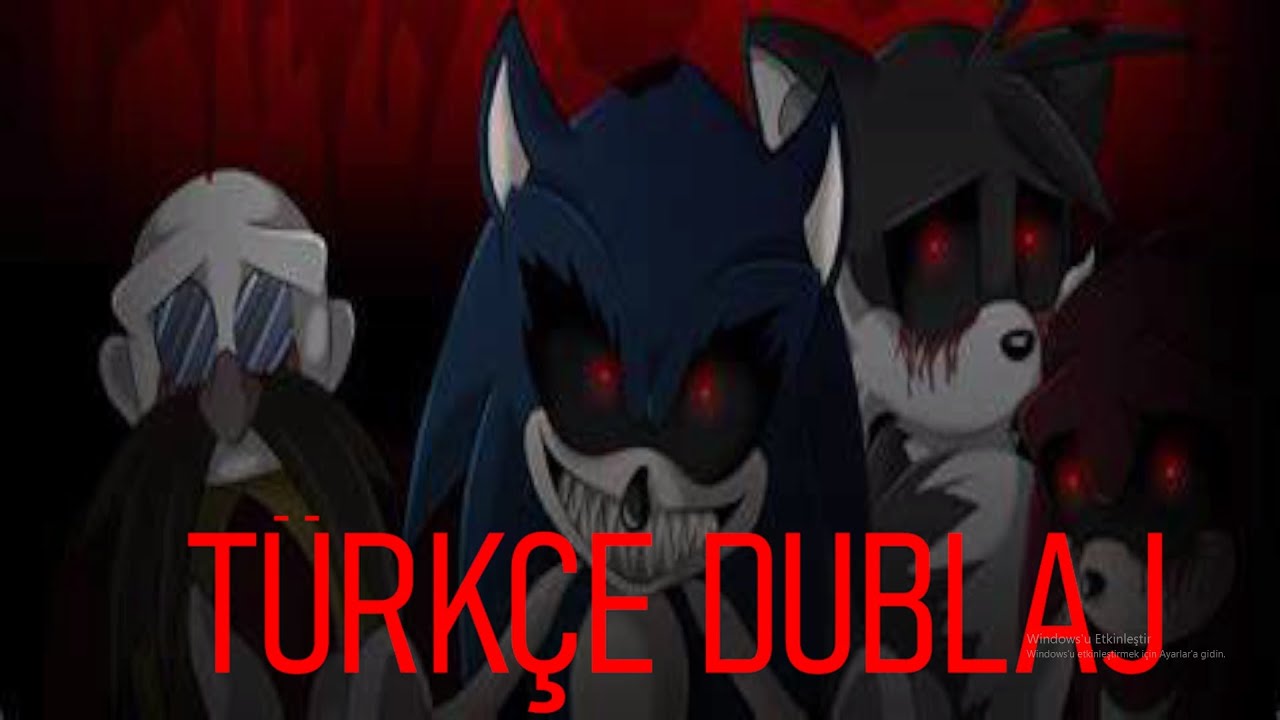 Sonic.exe: Nightmare Beginning TÜRKÇE DUBLAJ ( Kötü Son ) Versiyon 1.4.0