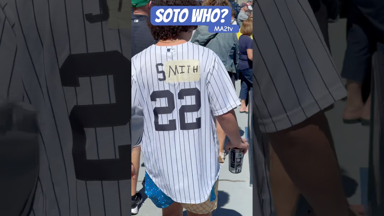 Soto Who?  These days #22 is Dominic Smith for the Yankees! #yankees #mets #Soto #Who #MA2tv #MLB