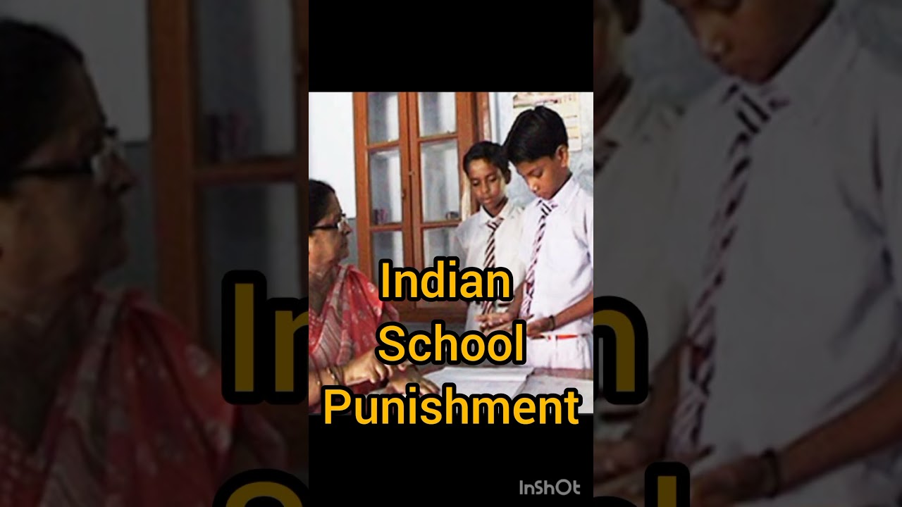 South Korean school punishment vs Indian school punishment#shorts