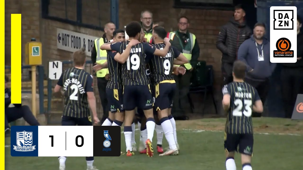 Southend United 1-0 Oldham Athletic | National League HIGHLIGHTS