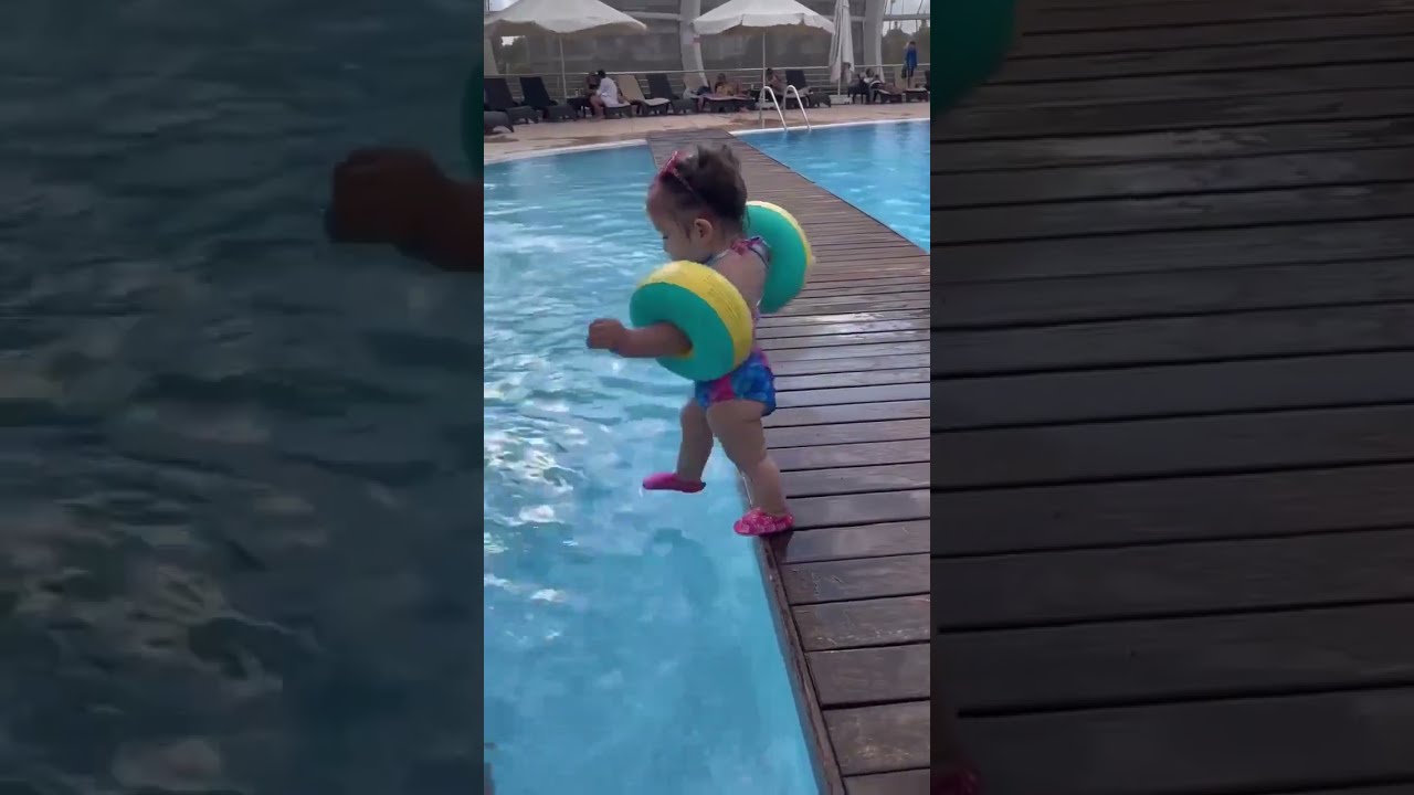 Spa’dan çıktım havuza giriyorum.😂 Özlemlinaöz