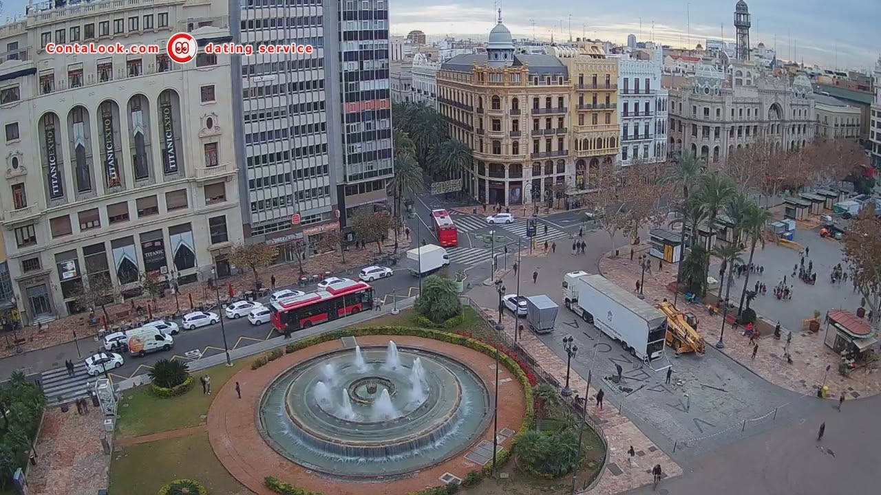 Spain Valencia Town Hall Square 10:48/10-01-2024