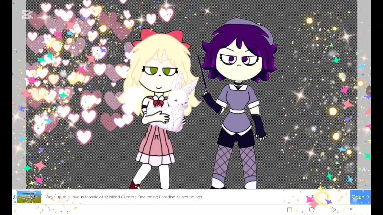 Sparkle And Gloom Kawaii Girls Gothic Girls Fox Wolfe Pink Yung Pocket Watch Times CapCut meme