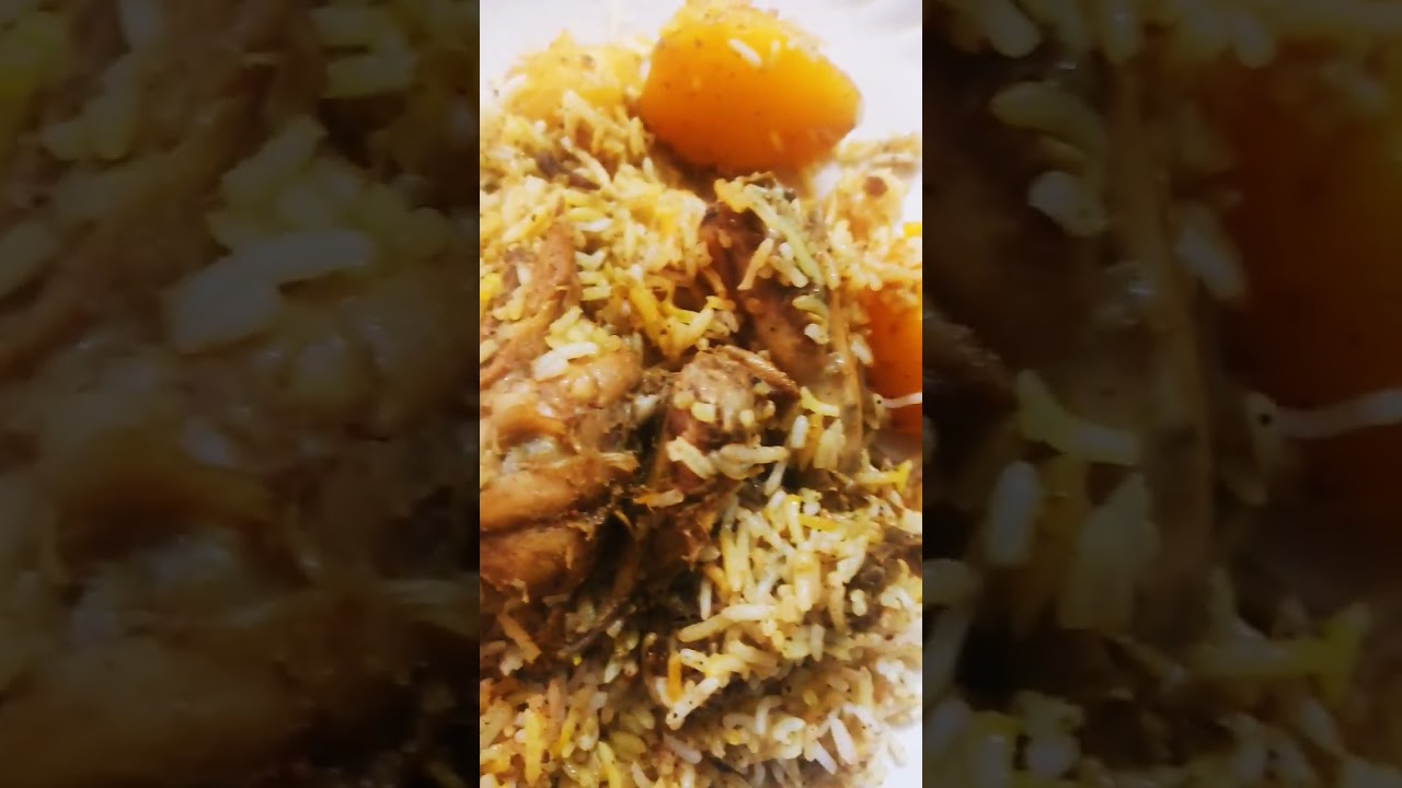 special chiken dum biryani...