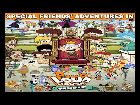 Special Friends' Adventures in The Loud House Movie Crossover Poster