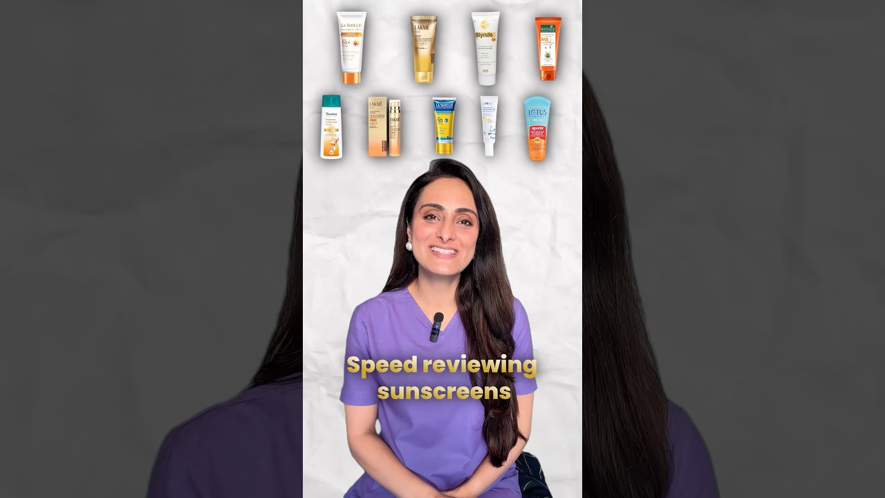 Speed review of sunscreens